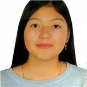 Estudiante de licenciatura en Español e inglés, capacitada para impartir clases a niños y adultos que quieran incursionar en la segunda lengua en un nivel básico e intermedio